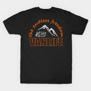 The Endless Freedom. Vanlife T-Shirt